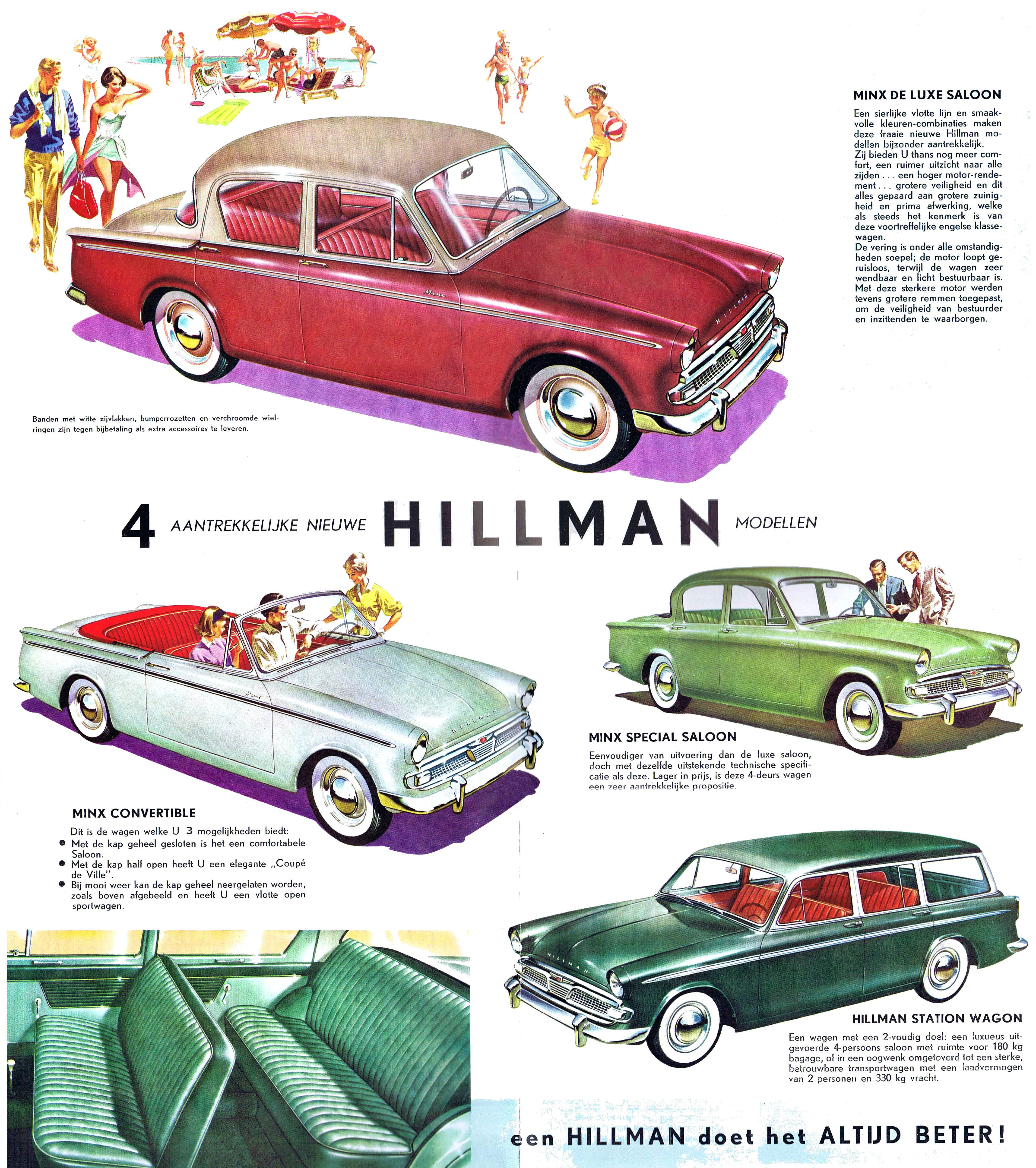 hillman car 1960